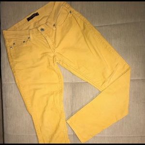 Levi’s 524 mustard corduroys